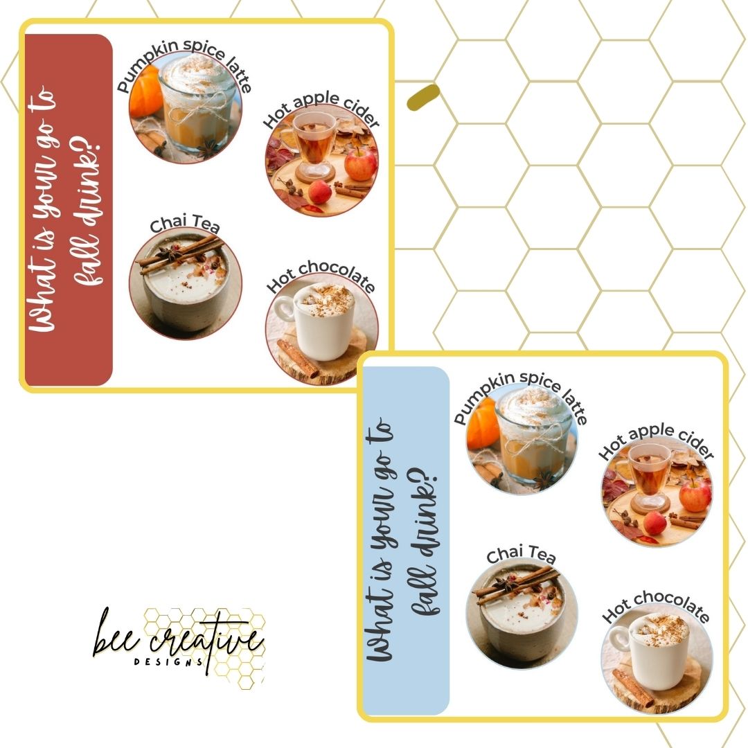 Fall Themed Engagement Posts