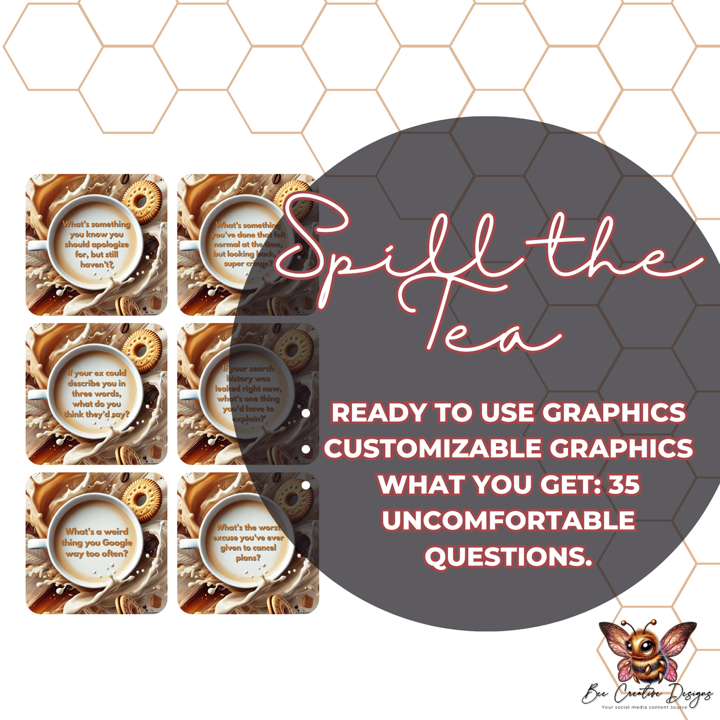 Spill The Tea Social Media Content