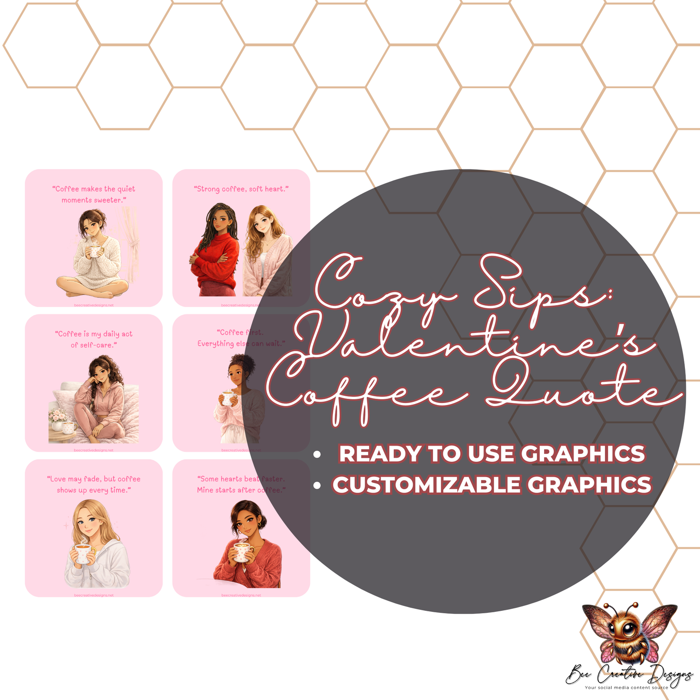 Cozy Sips: Valentine Coffee Quote