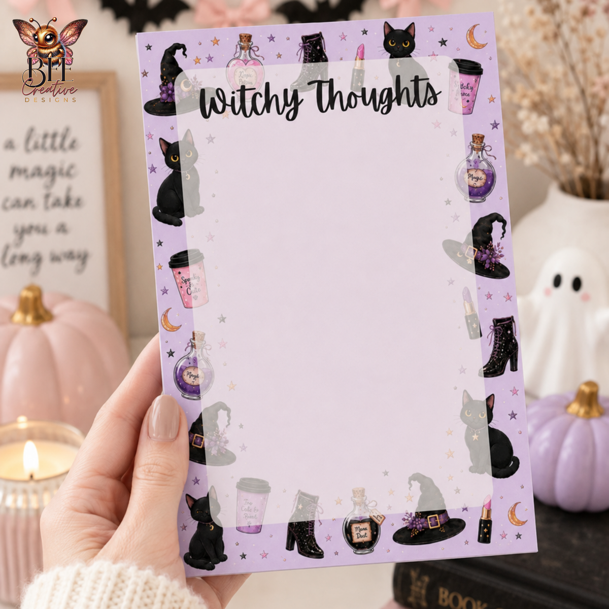 Witchy Thoughts Notepad