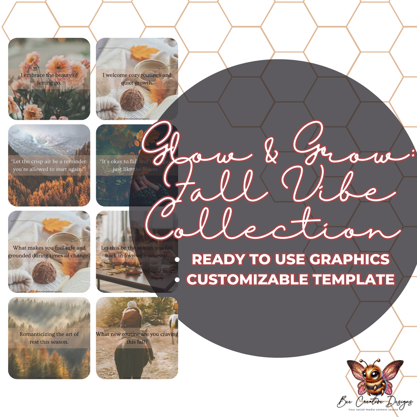 Glow & Grow: Fall Vibe Collection Social Media Engagement