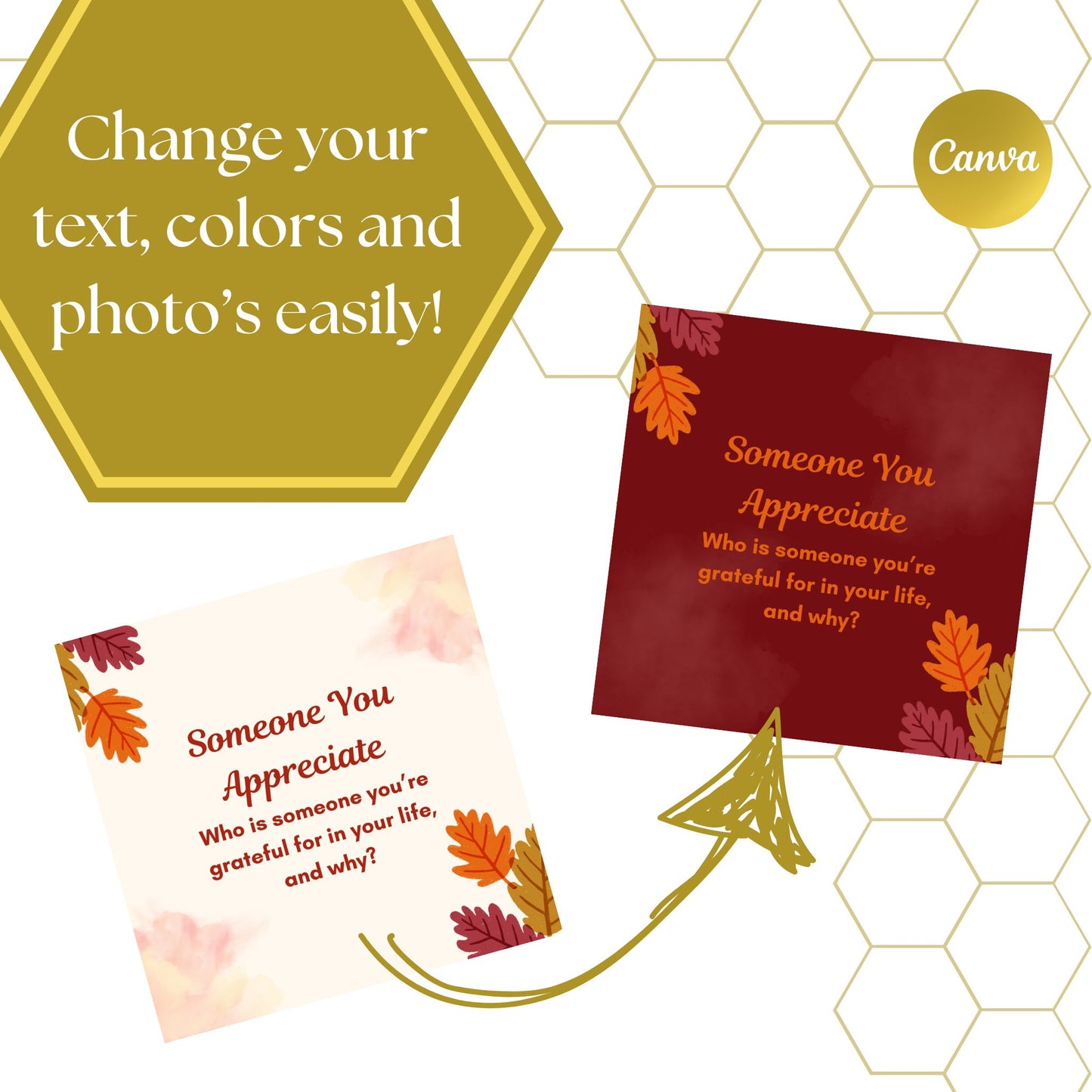 30 Days of Gratitude Challenge Social Media Engagements