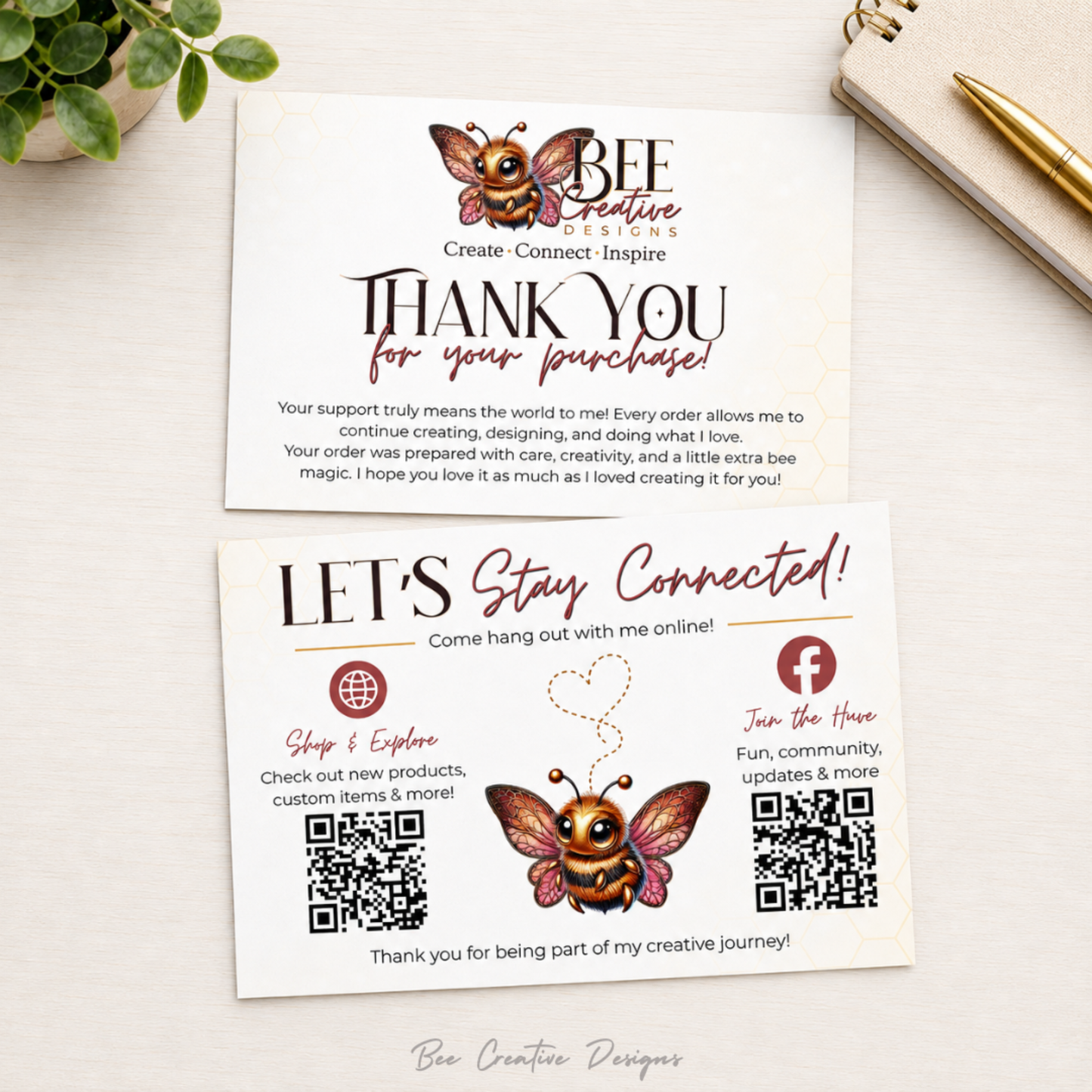 Custom Designed Postcards + Printing