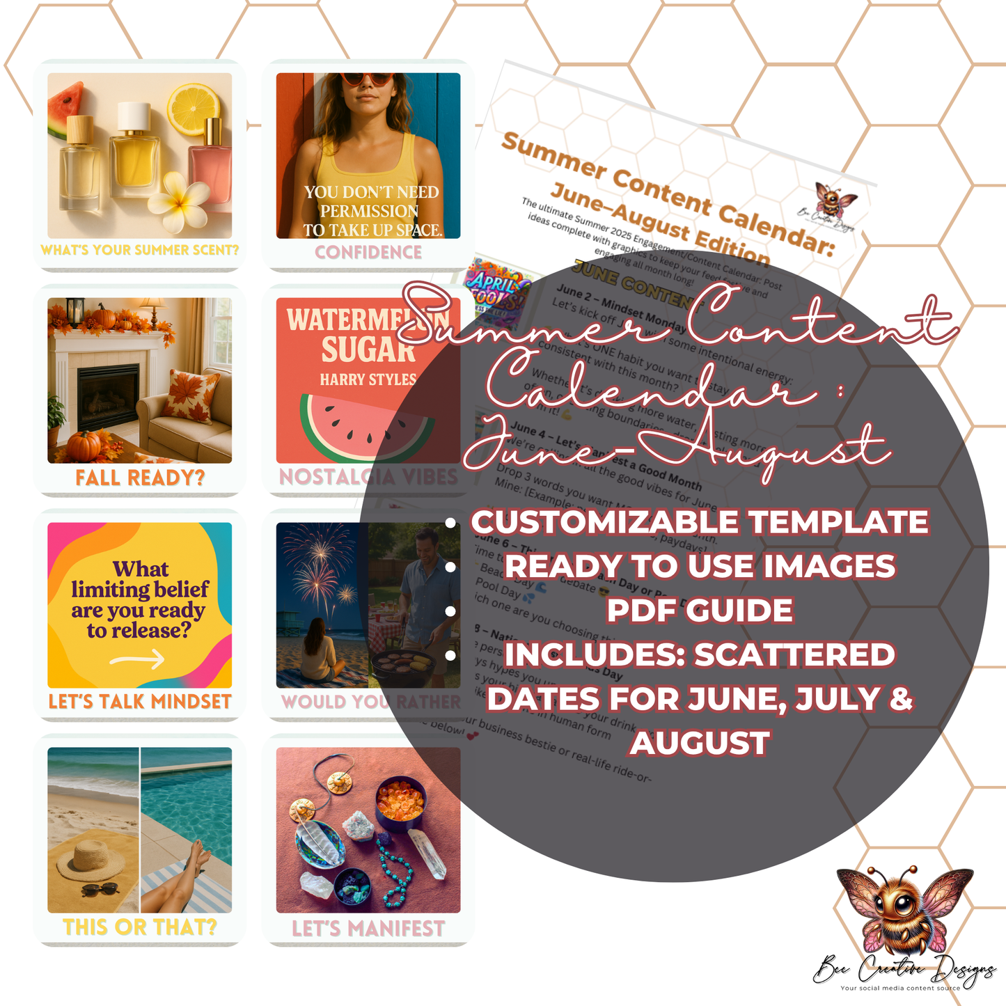 Summer Content Calendar: JuneโAugust Edition Social Media Content