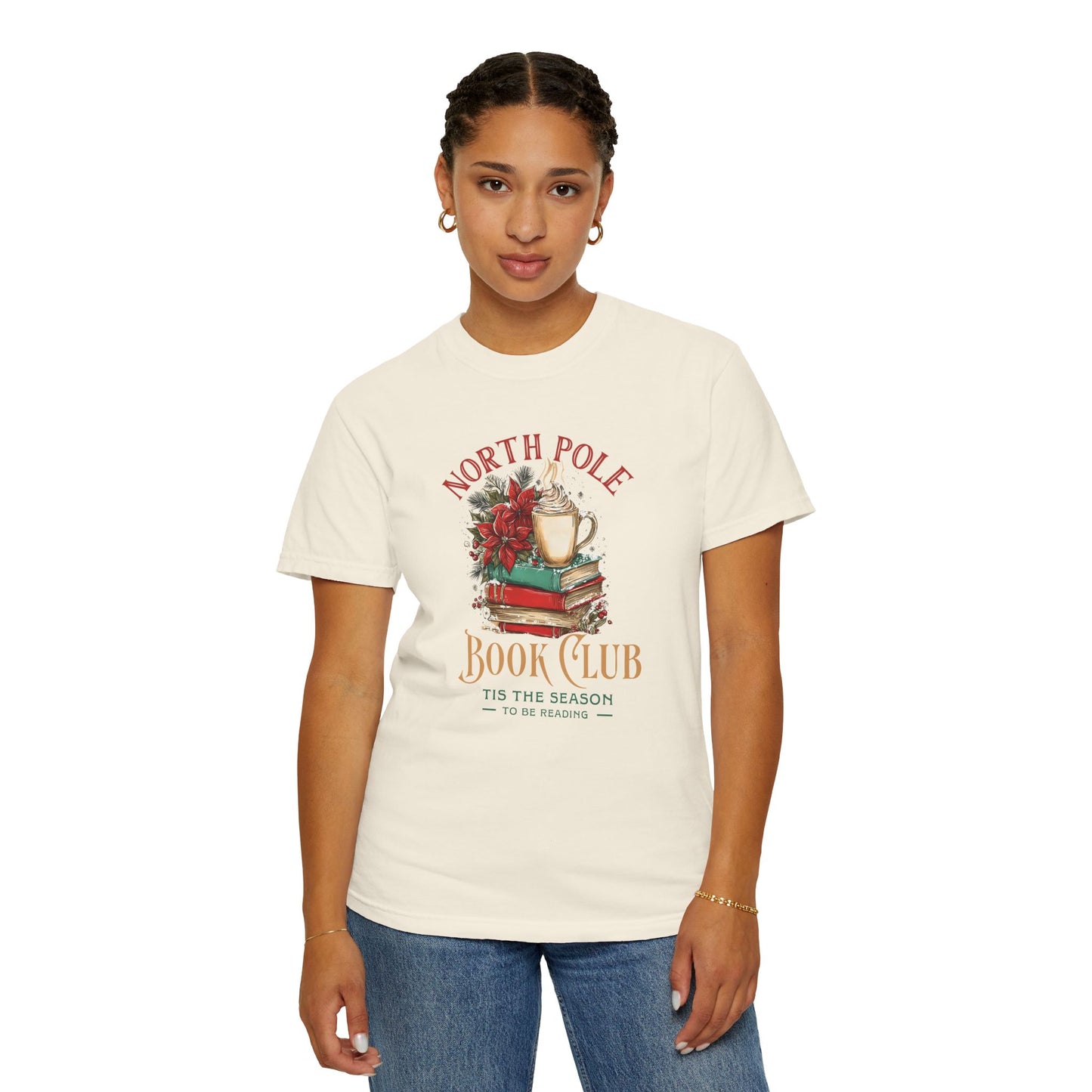 North Pole Book Club Graphic T-Shirt