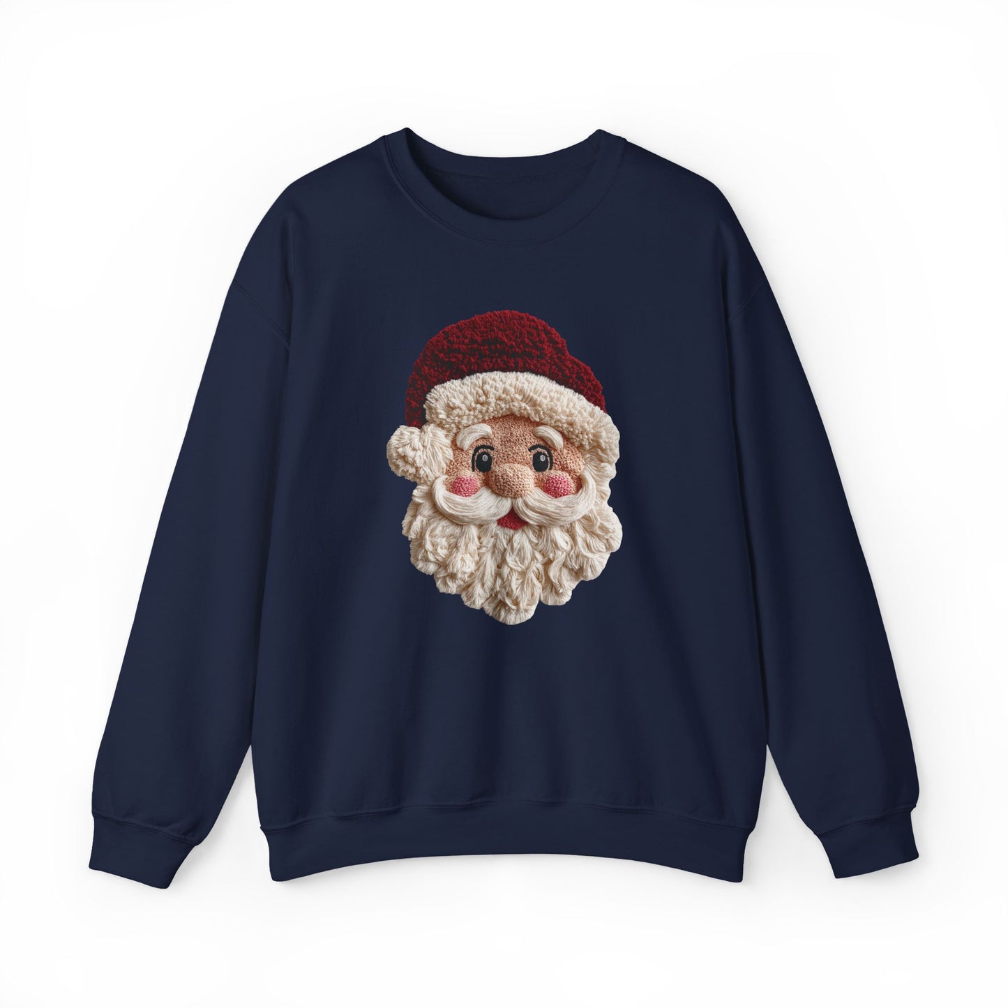 Vintage Santa Face Crewneck Sweatshirt