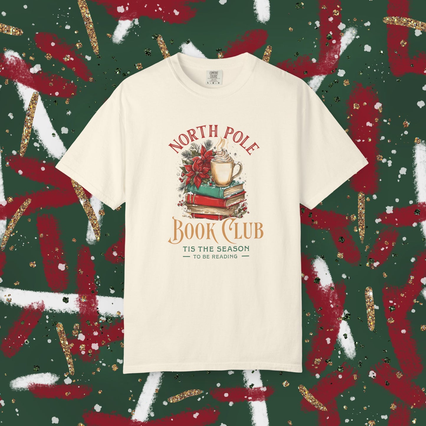 North Pole Book Club Graphic T-Shirt