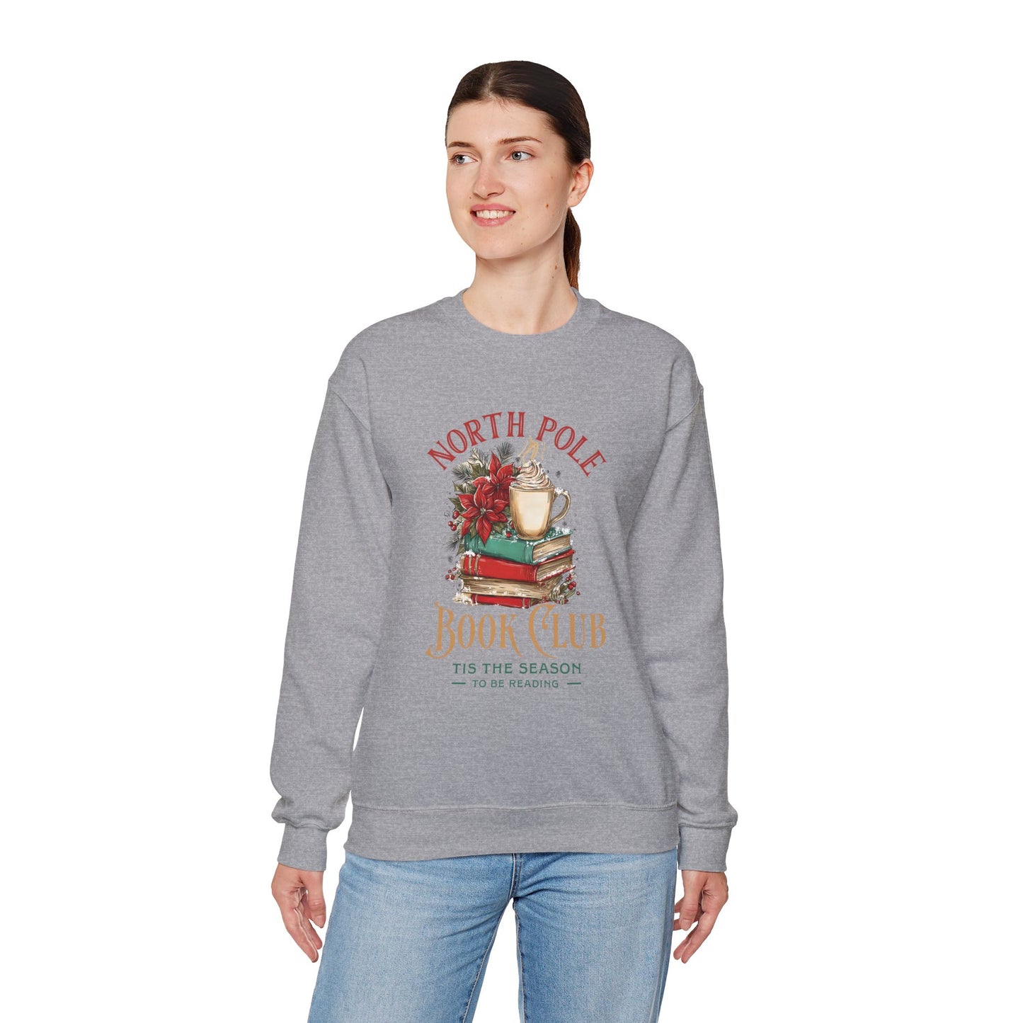 North Pole Book Club Crewneck Sweatshirt