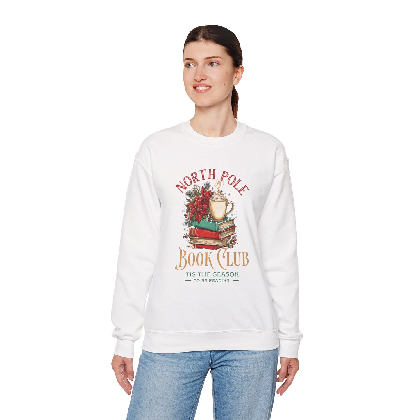 North Pole Book Club Crewneck Sweatshirt