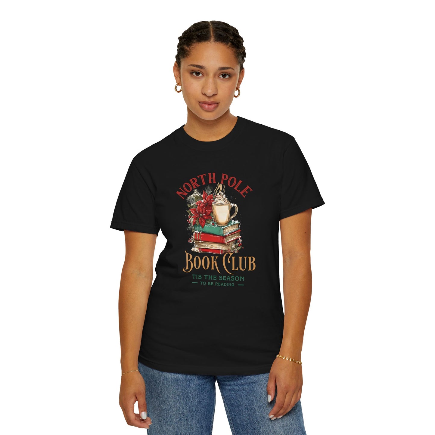 North Pole Book Club Graphic T-Shirt