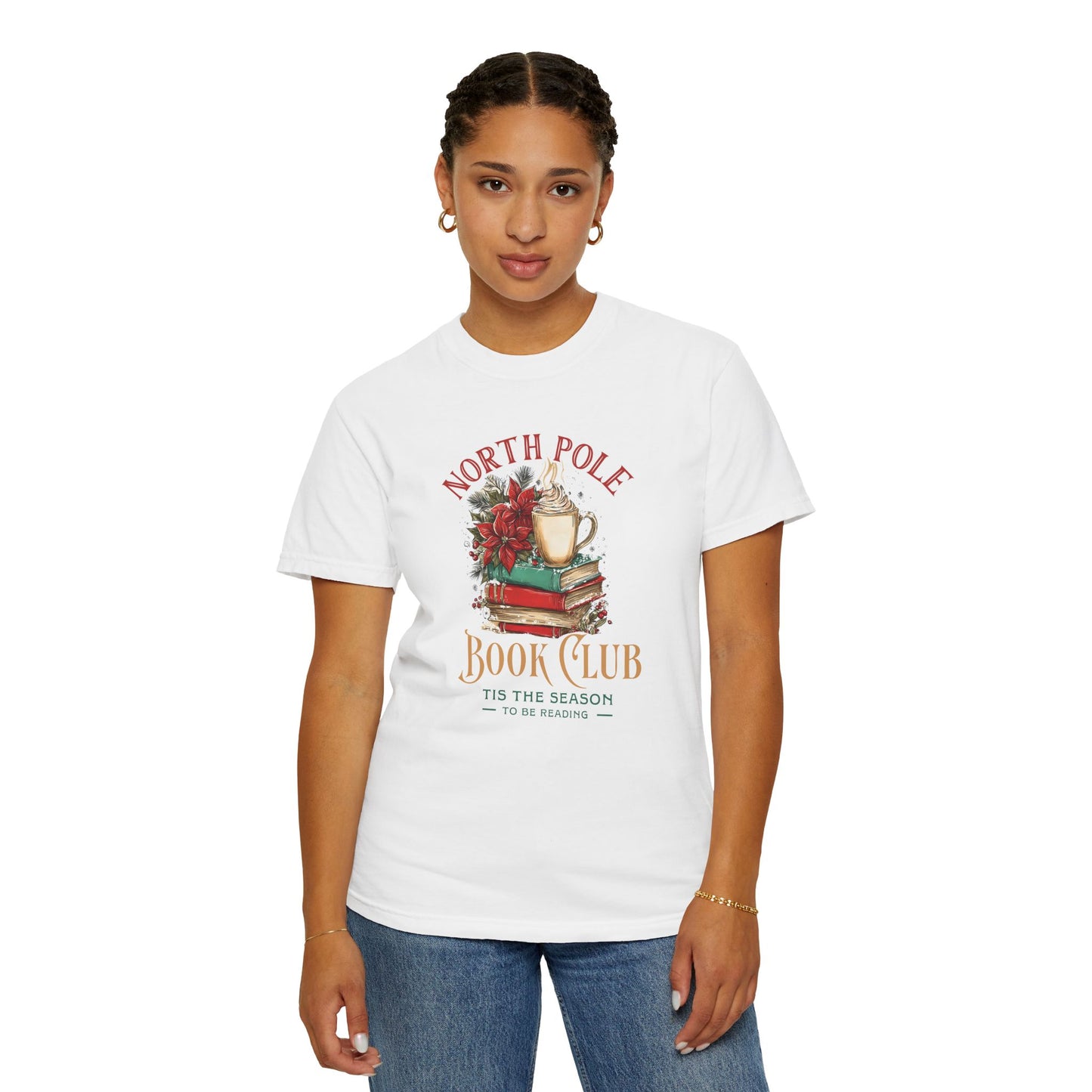 North Pole Book Club Graphic T-Shirt