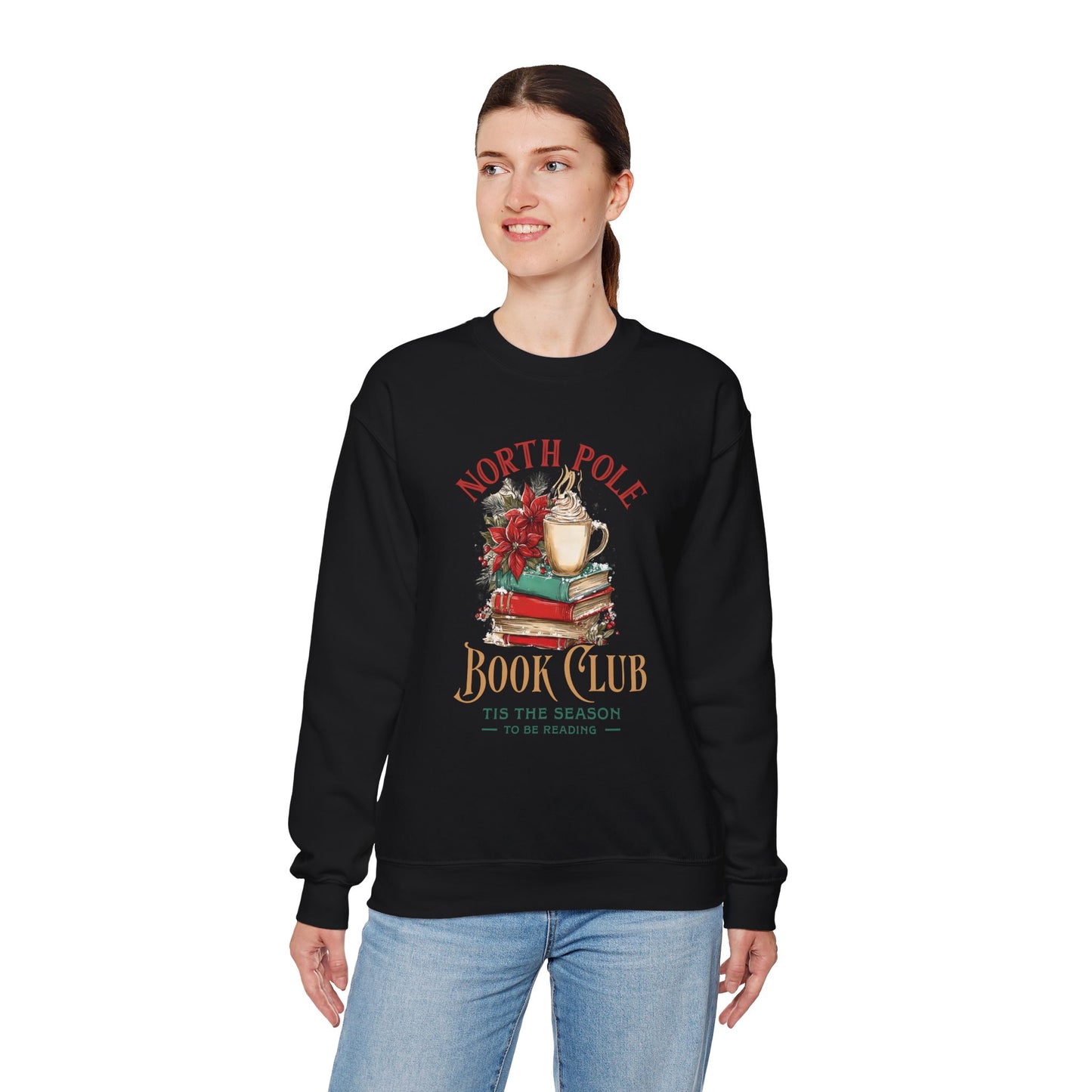 North Pole Book Club Crewneck Sweatshirt