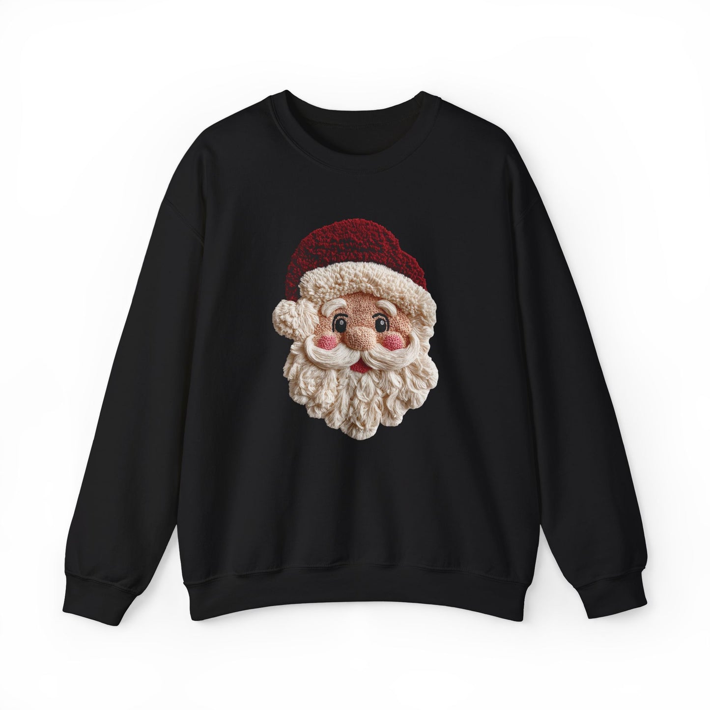 Vintage Santa Face Crewneck Sweatshirt