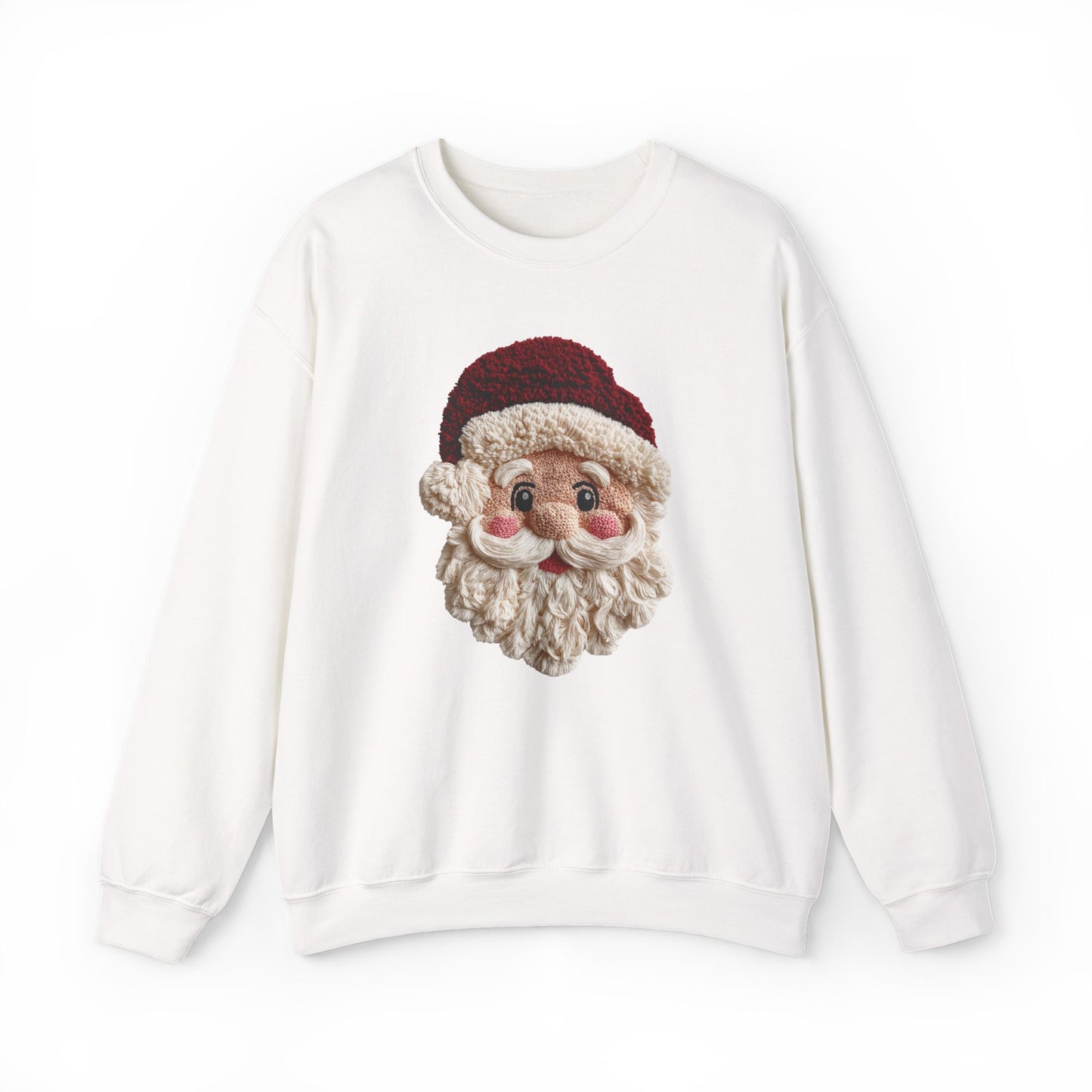 Vintage Santa Face Crewneck Sweatshirt