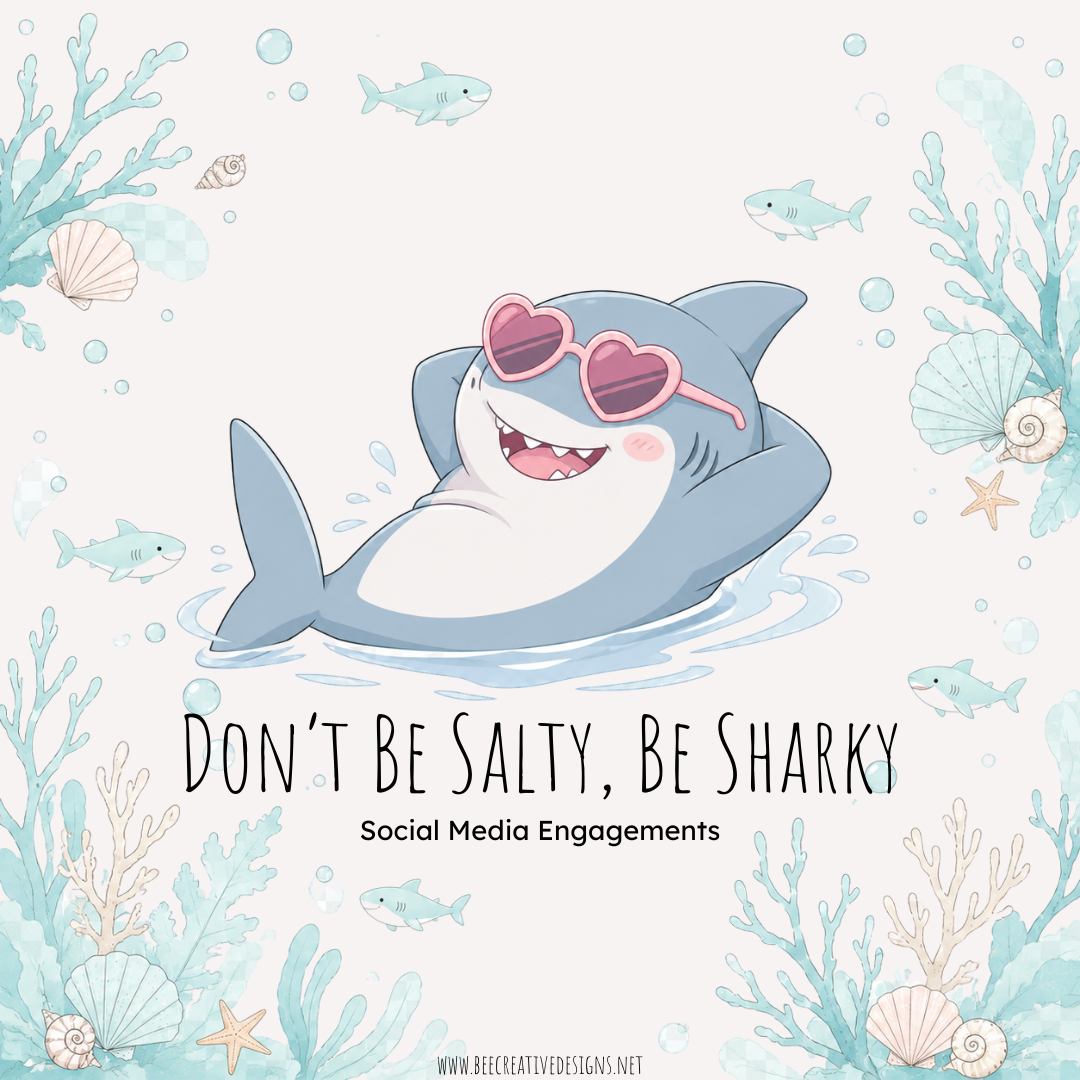 Don't Be Salty. Be Sharky