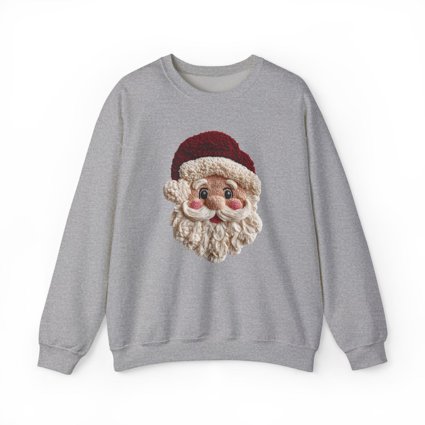 Vintage Santa Face Crewneck Sweatshirt