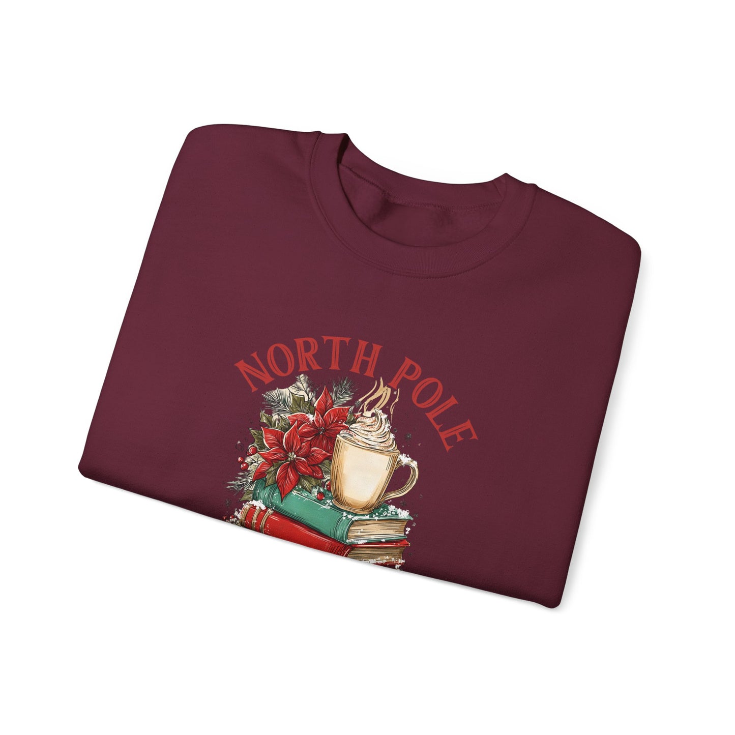 North Pole Book Club Crewneck Sweatshirt