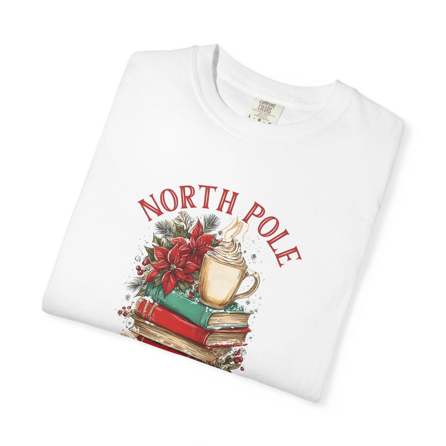 North Pole Book Club Graphic T-Shirt