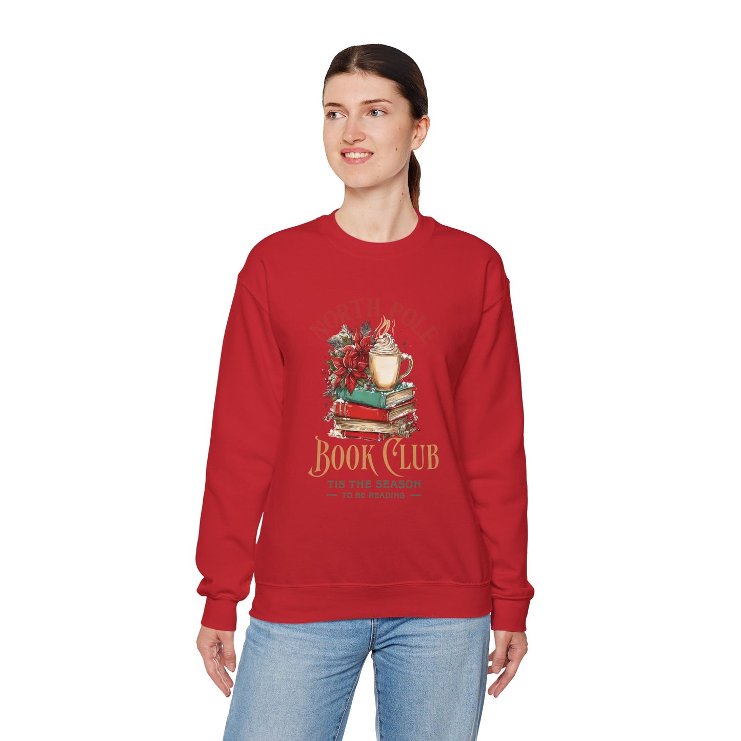 North Pole Book Club Crewneck Sweatshirt