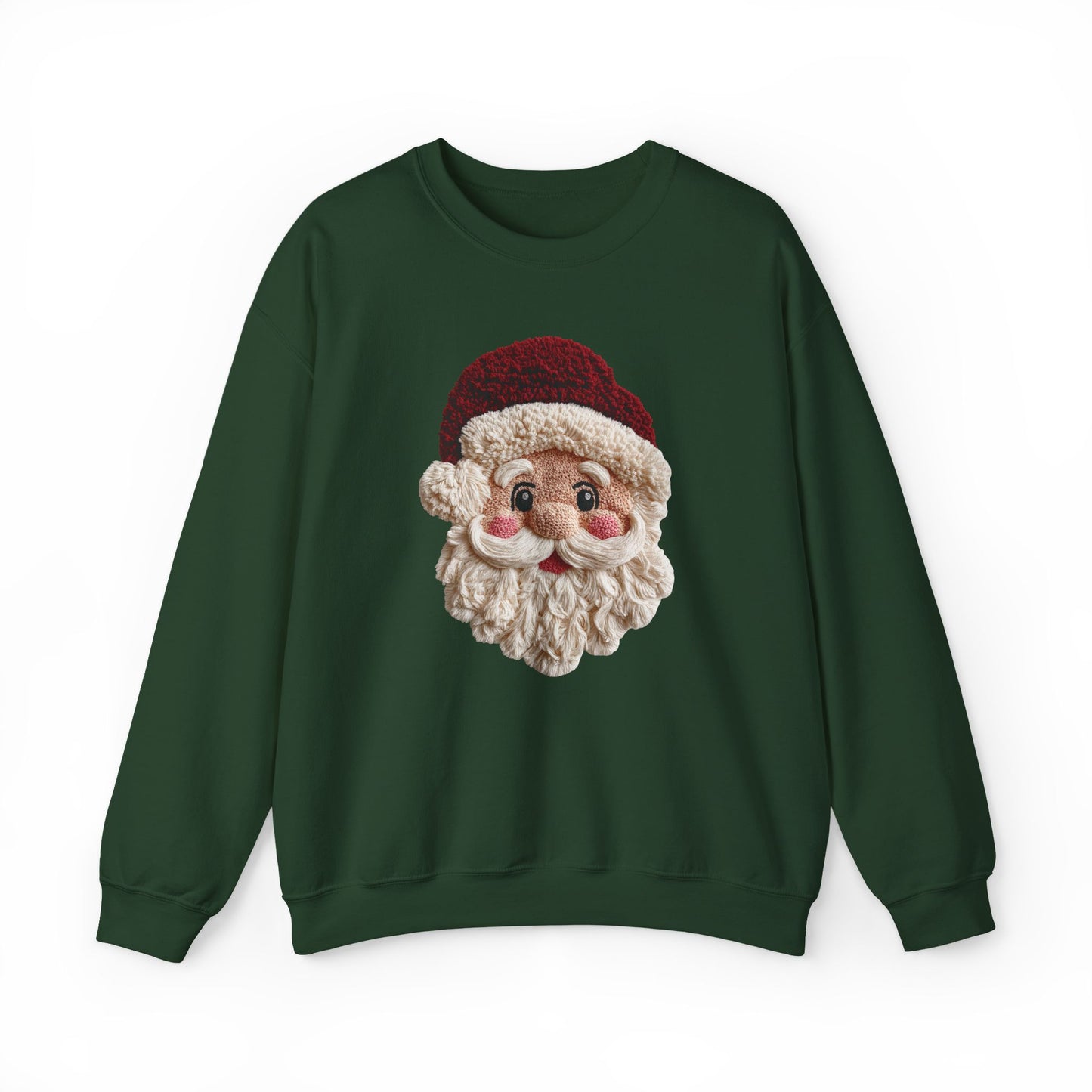 Vintage Santa Face Crewneck Sweatshirt