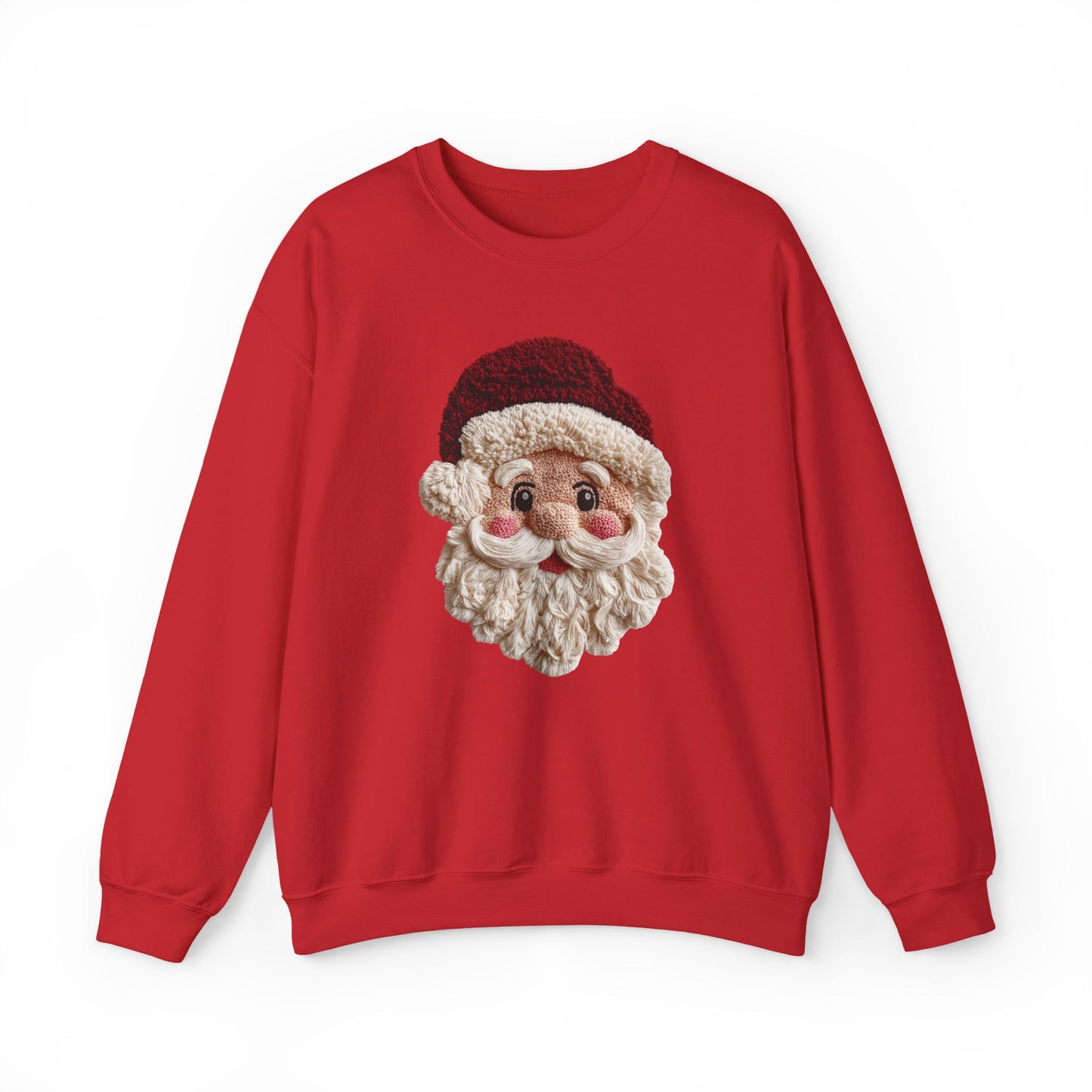 Vintage Santa Face Crewneck Sweatshirt