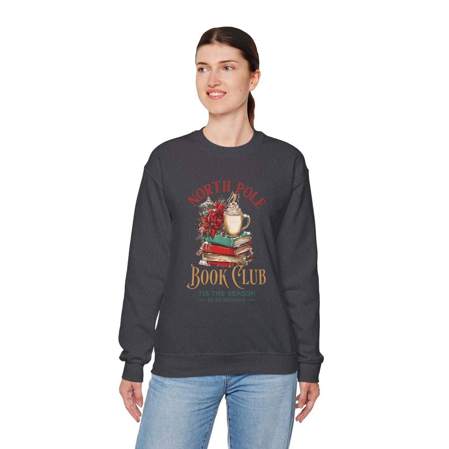 North Pole Book Club Crewneck Sweatshirt