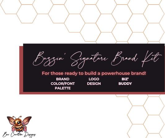 Buzzin’ Signature Brand Kit (Branding Kit)