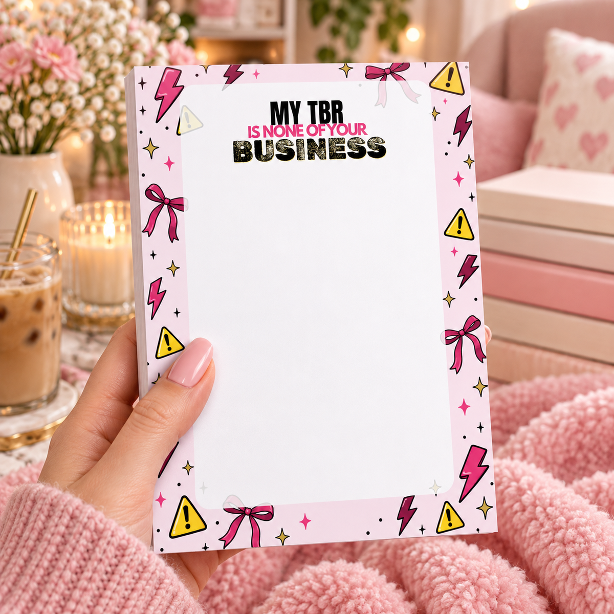 My TBR Is None of Your Business Notepad