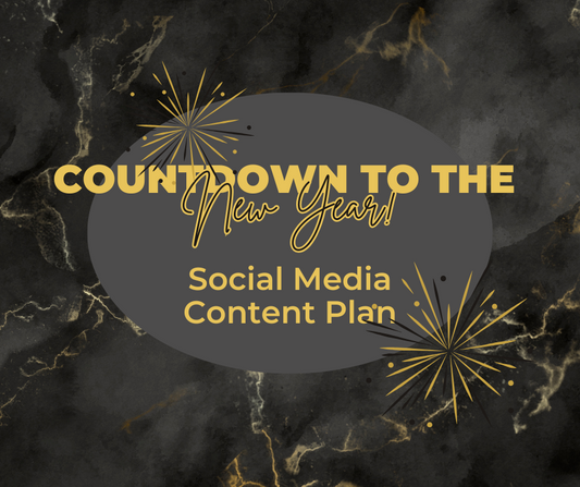 Countdown to the New Year Social Media Content Plan