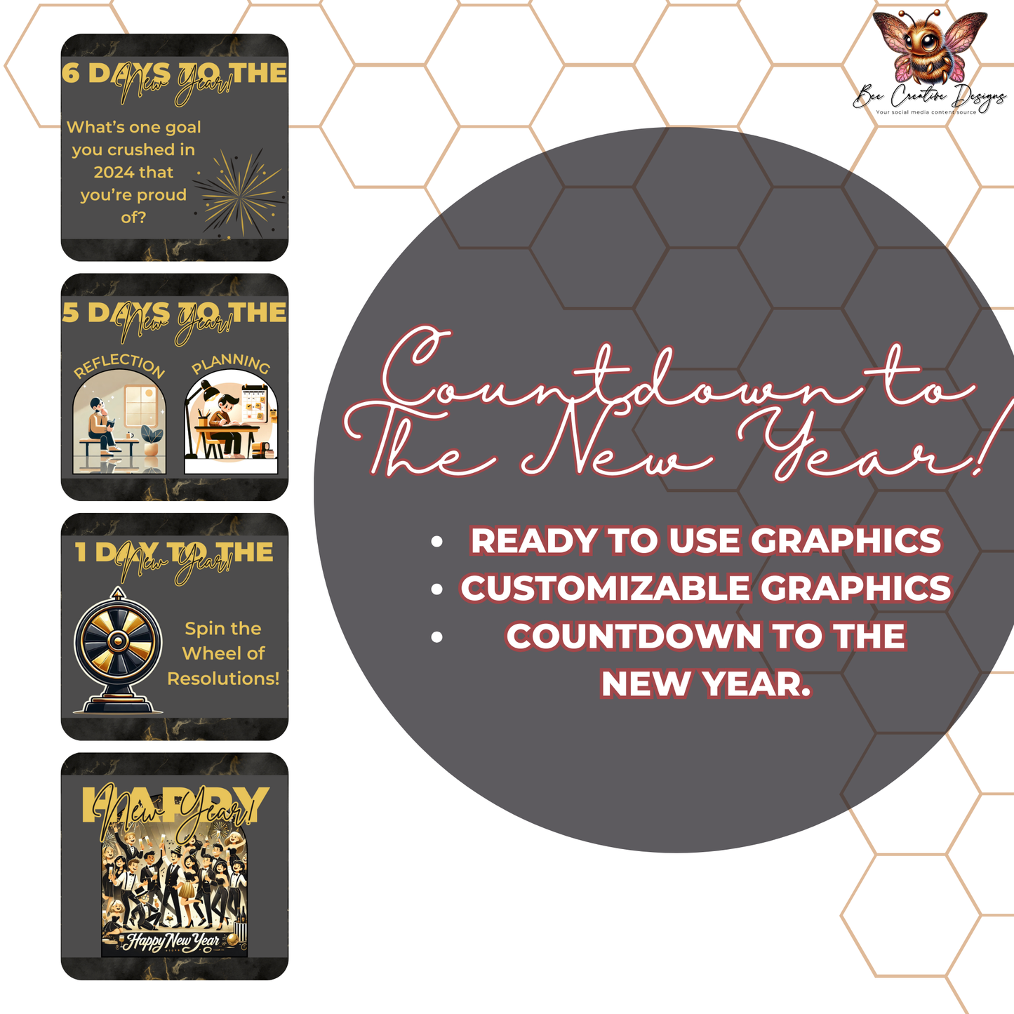 Countdown to the New Year Social Media Content Plan