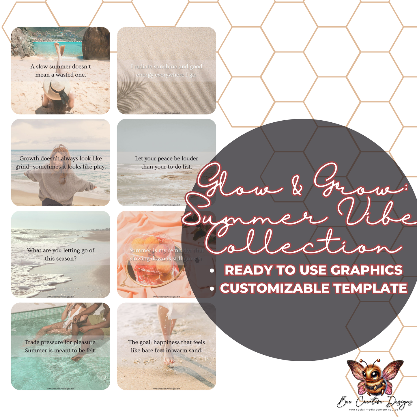 Glow & Grow: Summer Vibe Collection Social Media Engagement