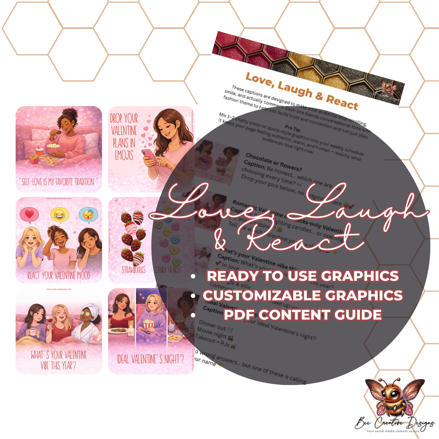 Loved, Laugh & React