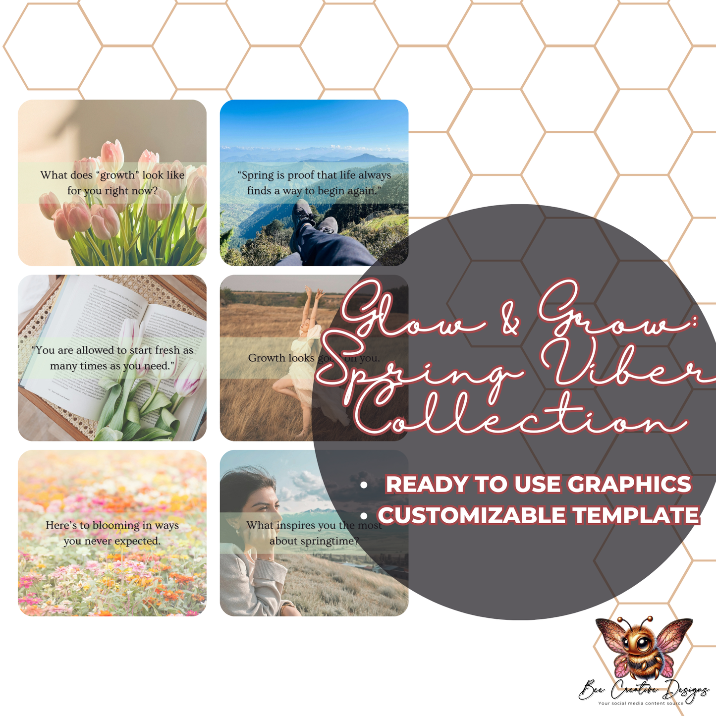 Glow & Grow: Spring Vibe Collection Social Media Engagement