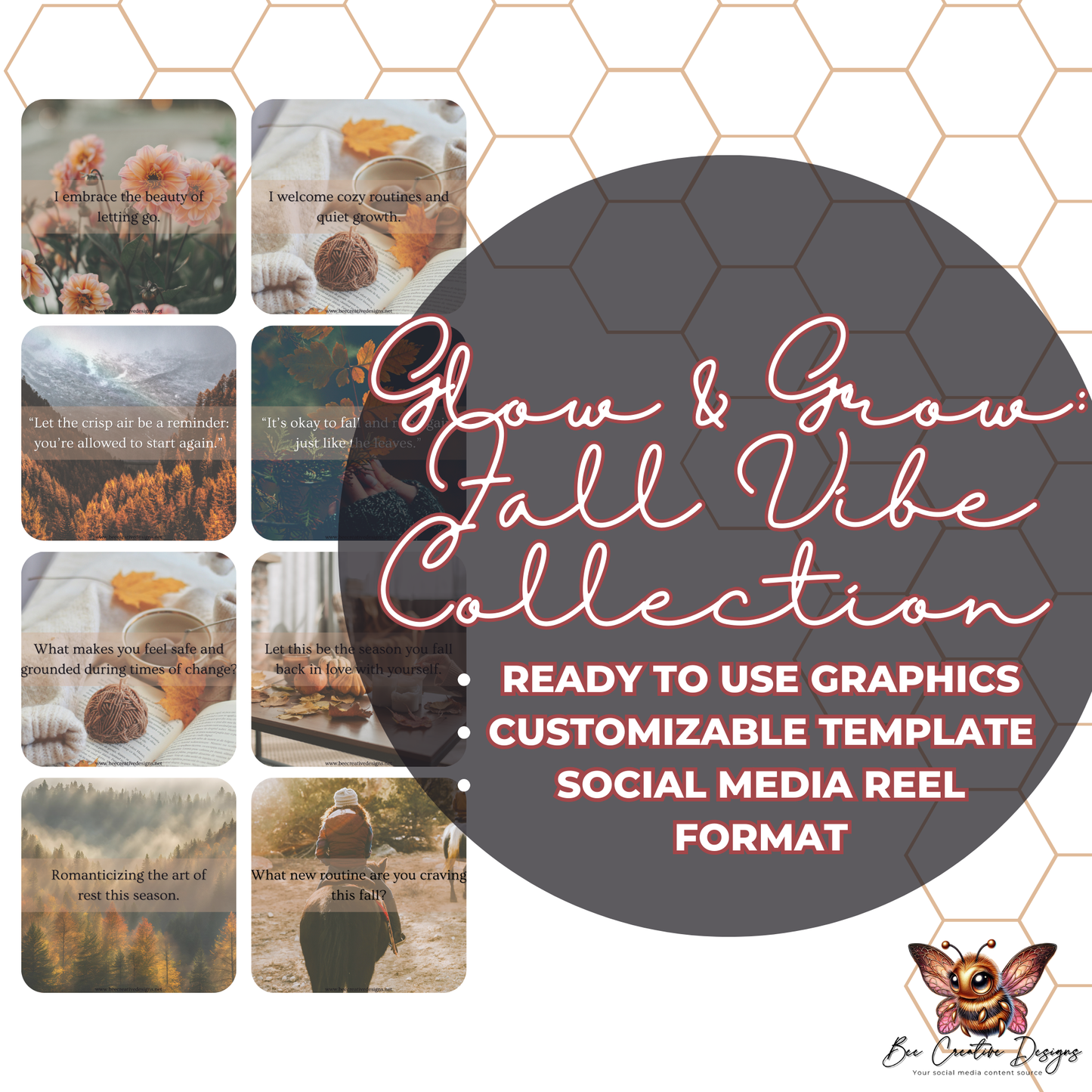 Glow & Grow: Fall Vibe Collection Social Media Engagement Reels
