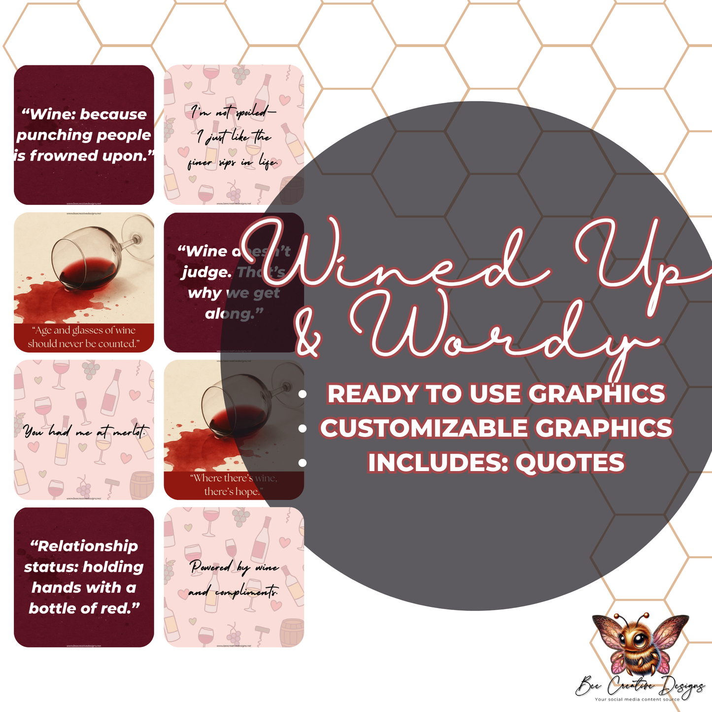Wined Up & Wordy Social Media Engagement